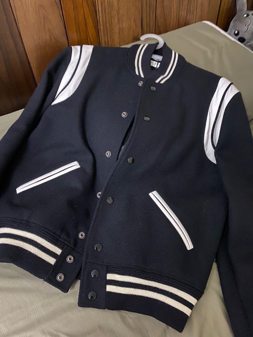 Saint laurent baseball jacket shop