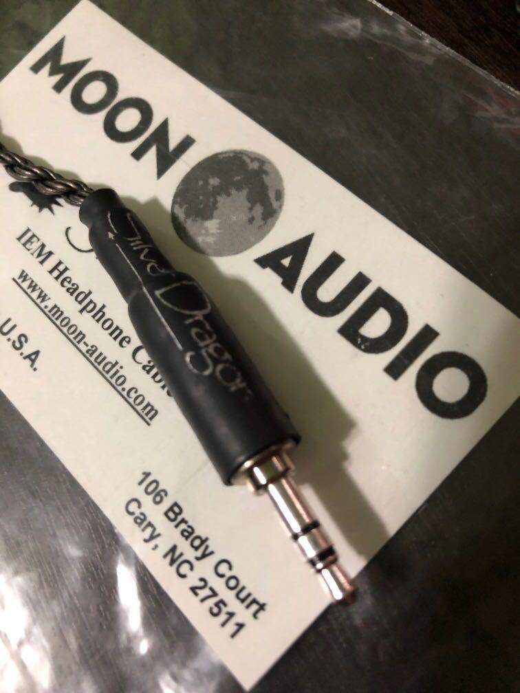 Câble Moon Audio Silver Dragon V1 IEM - MMCX Vers Jack 3.5mm, Occasion