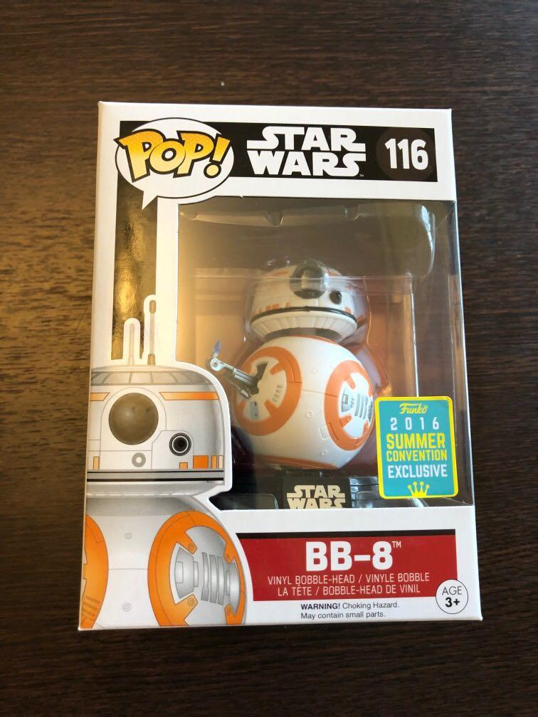 Star Wars BB-8 Funko pop 2016 summer convention exclusive, Hobbies