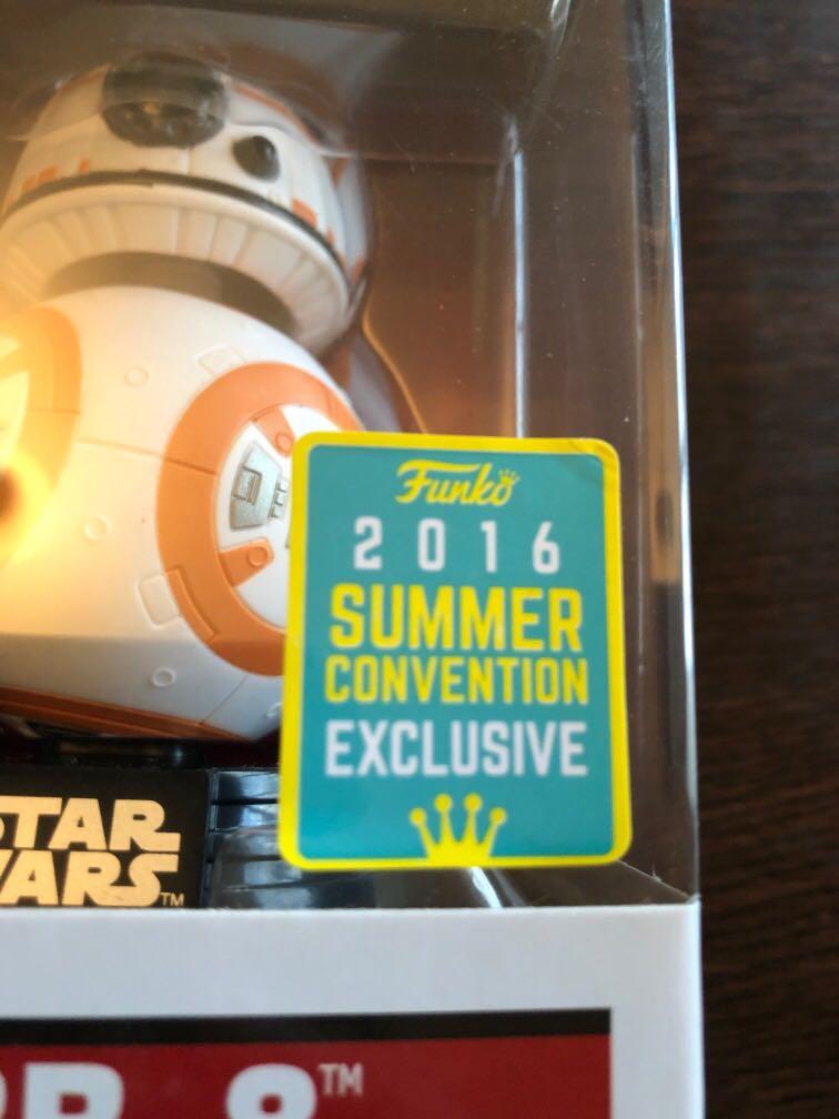 Star Wars BB-8 Funko pop 2016 summer convention exclusive, Hobbies