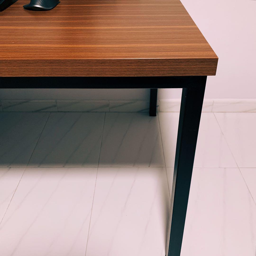 Computer Table with Cable Channel, Furniture & Home Living, Furniture ...