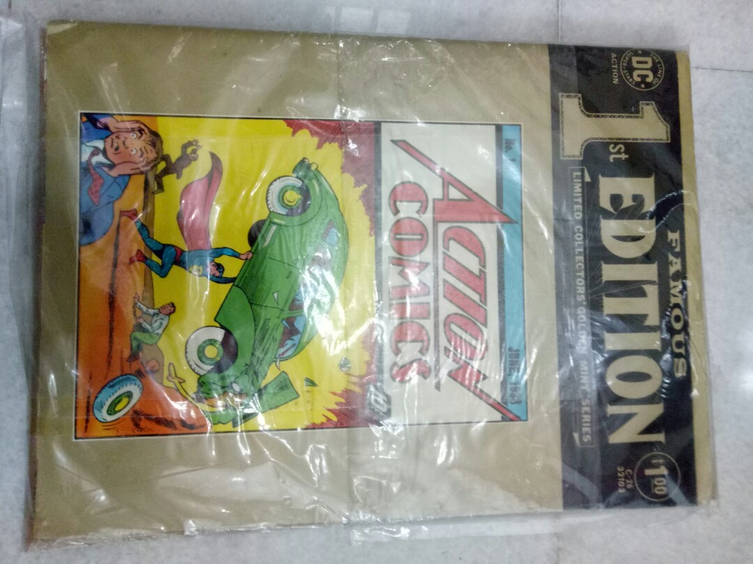 Superman First Issue Reprint, Hobbies & Toys, Books & Magazines, Comics ...