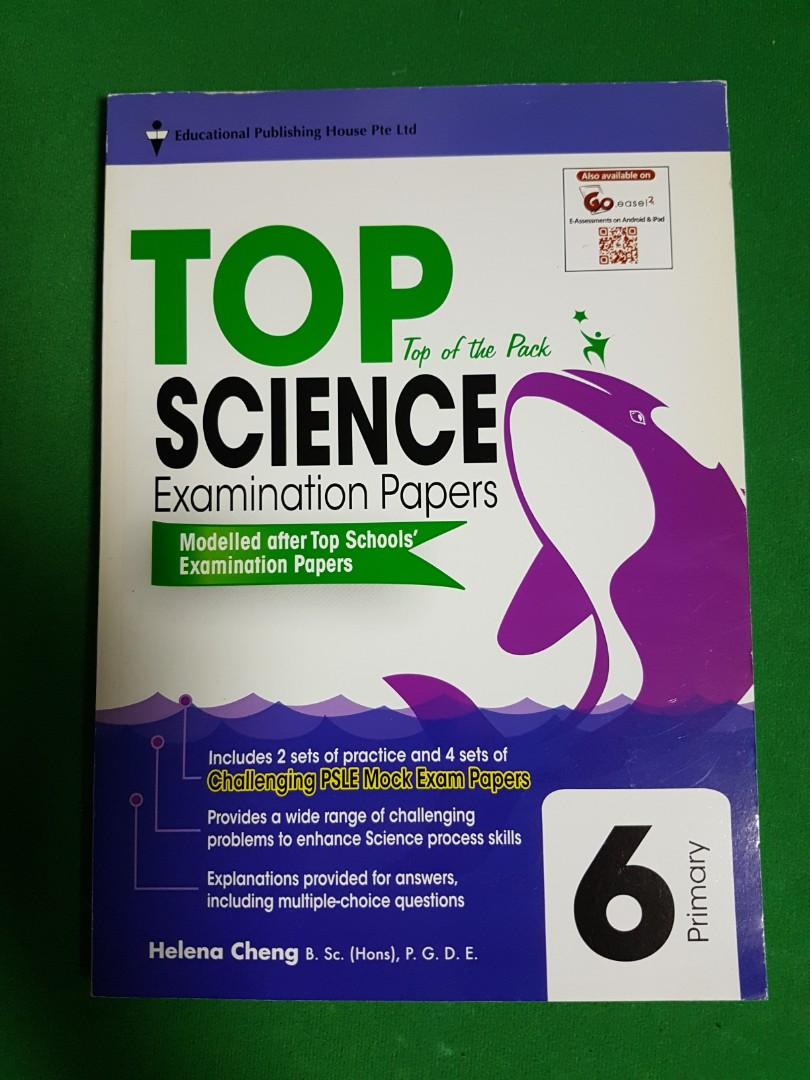 Top Science Exam Paper P6 Books Stationery Textbooks Primary On Carousell