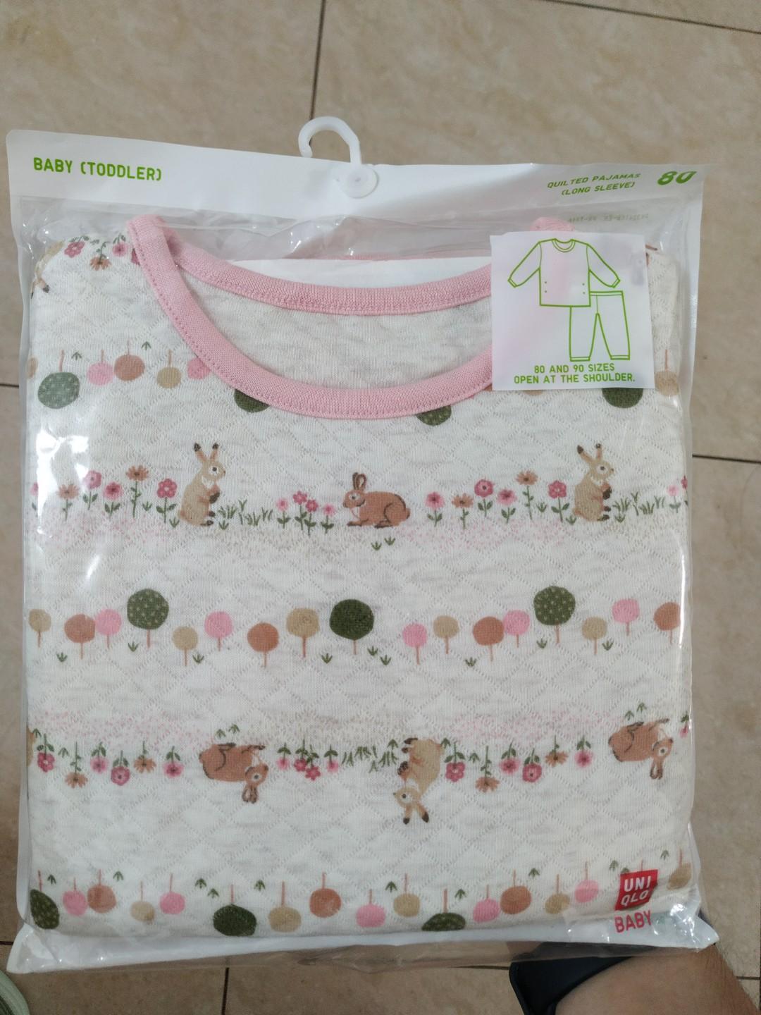 Quilted baby 2024 pajamas