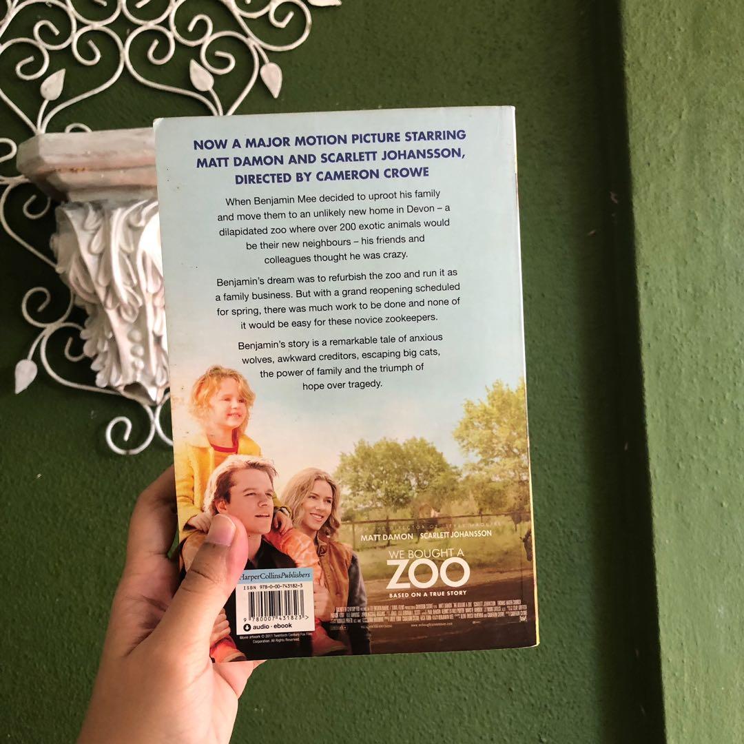 We Bought A Zoo by Benjamin Mee, Hobbies & Toys, Books & Magazines