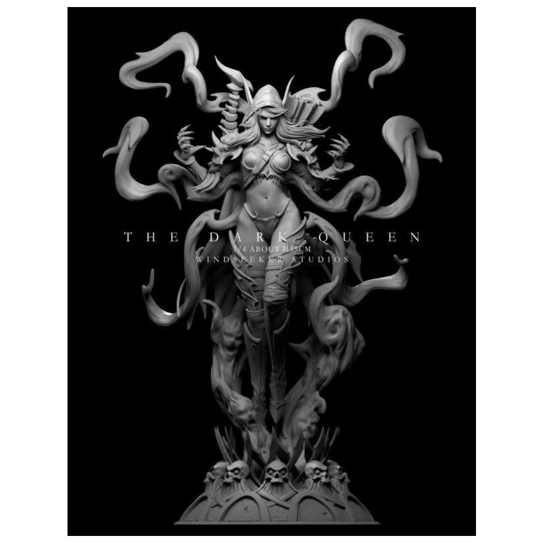 Windseeker Studio The Dark Queen World Of Warcraft Toys Games Bricks Figurines On Carousell
