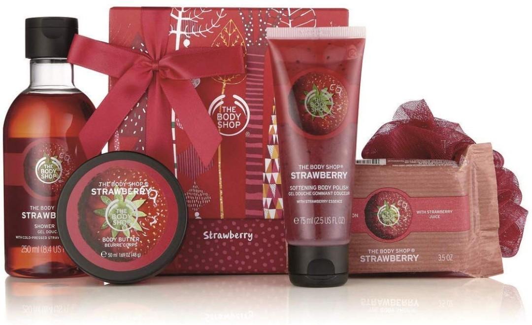 The Body Shop Xmas Gift Set 2018 Beauty Personal Care Bath Body Body Care On Carousell