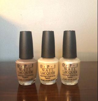 OPI Nail Polishes