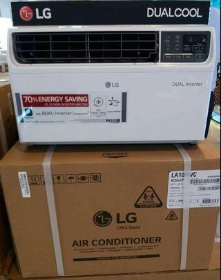 Lg 75hp 1hp 1 5hp 2hp 2 5hp Window Type Aircon Inverter La080ec La100ec La150ec La200ec La250ec Home Furniture Home Appliances Air Conditioning And Heating On Carousell