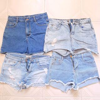 ⚘INSTOCK basic blue Denim Shorts