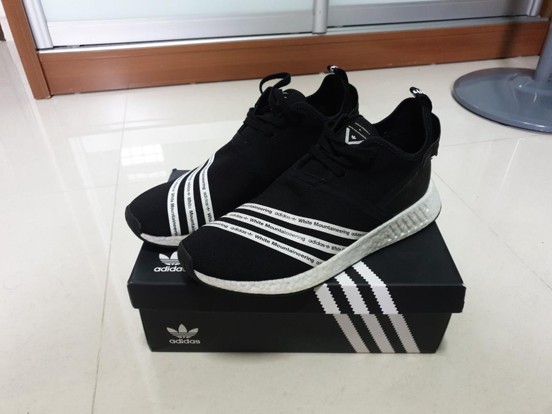 Adidas NMD white mountaineering, Men's Fashion, Footwear, Sneakers on  Carousell