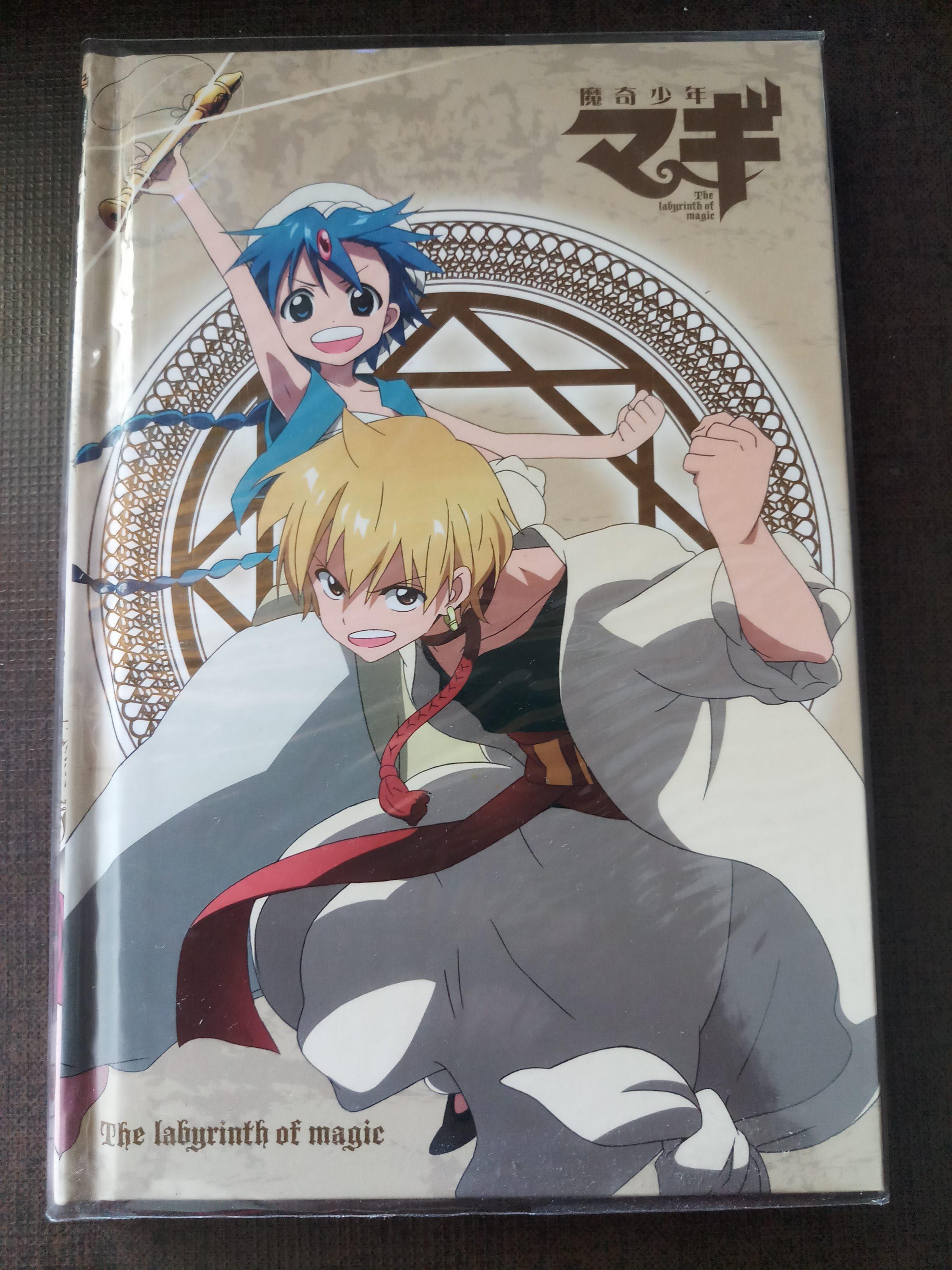 Anime Notebook: Magi: The Labyrinth of Magic Official Hardcover Notebook,  Hobbies & Toys, Memorabilia & Collectibles, Fan Merchandise on Carousell