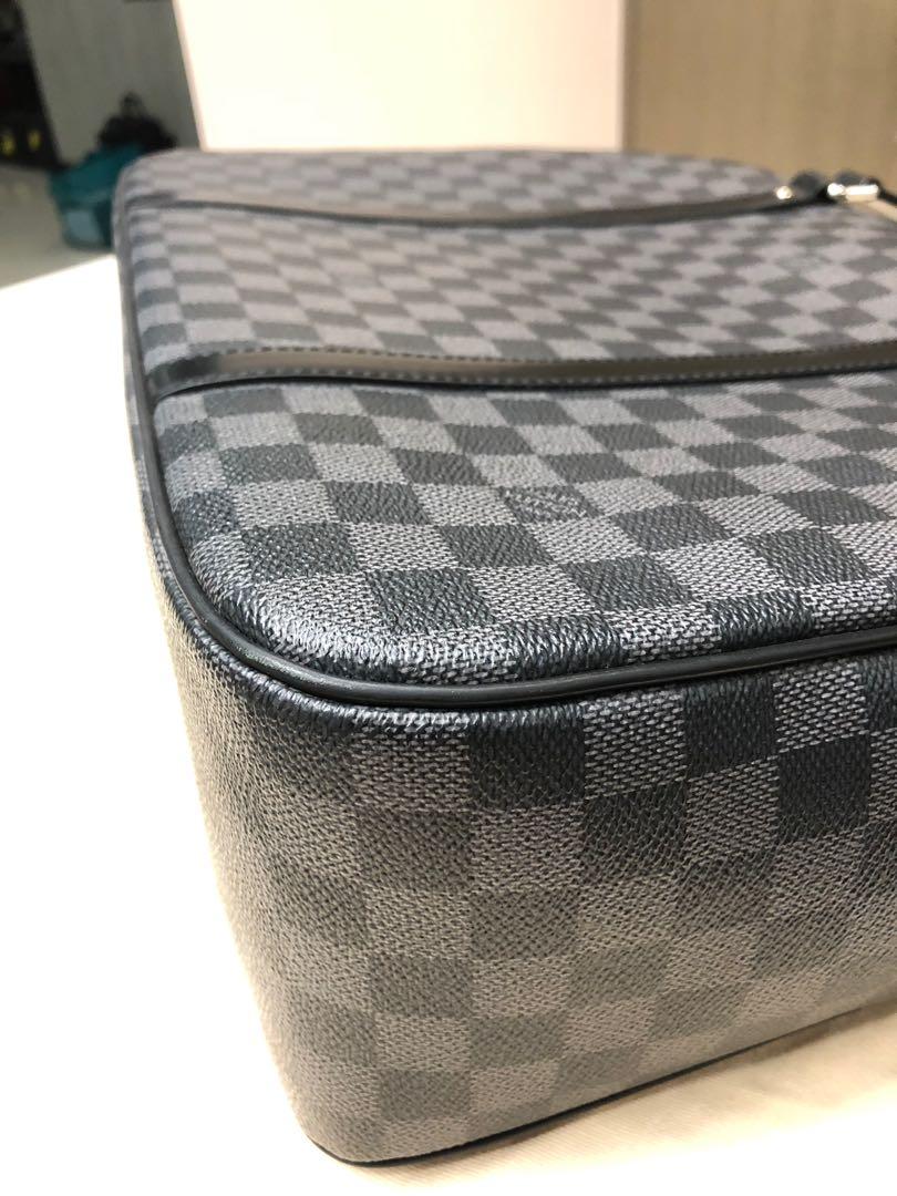 Very Rare* Louis Vuitton Damier Graphite Jorn Limited Edition Runway Bag