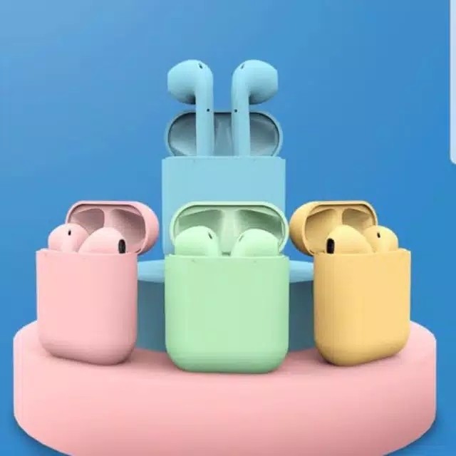 bluetooth airpods macaron for iphone and android
