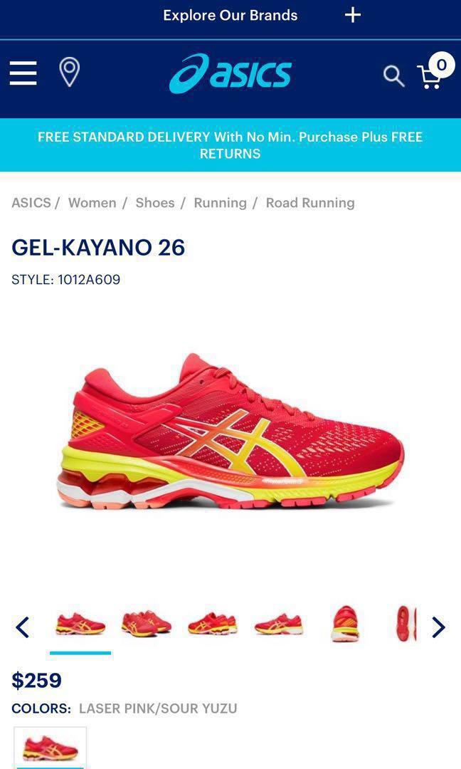 Bnib Latest Asics Gel-Kayano 26 Women'S Running Shoes, Women'S Fashion,  Footwear, Sneakers On Carousell