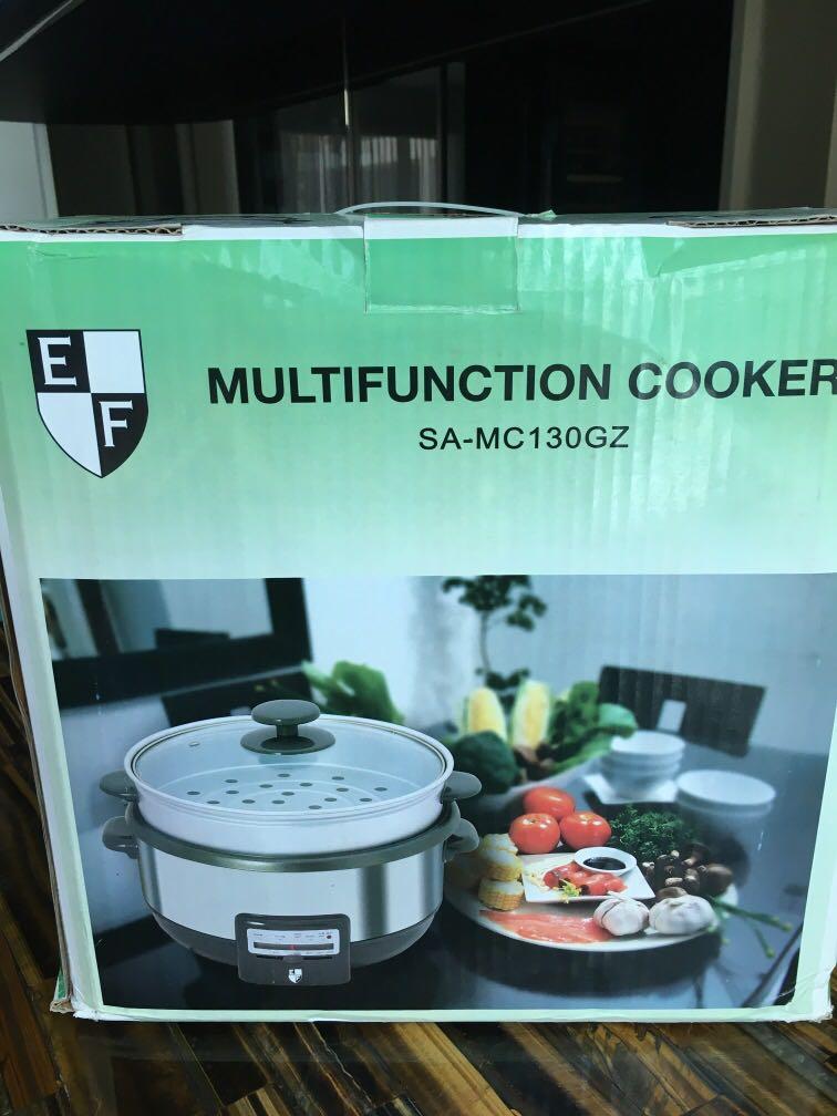 BNIB MULTI FUNCTION COOKER (Category: Cookers) located in Singapore. Submitted by goldribbon (Listing ID 262827725, Image 1). Description: Multi function cooker Arrange for courier at buyer’s own cost.