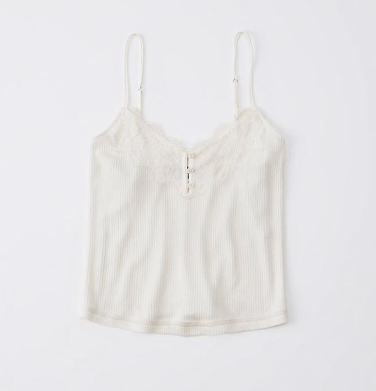 abercrombie and fitch lace cami
