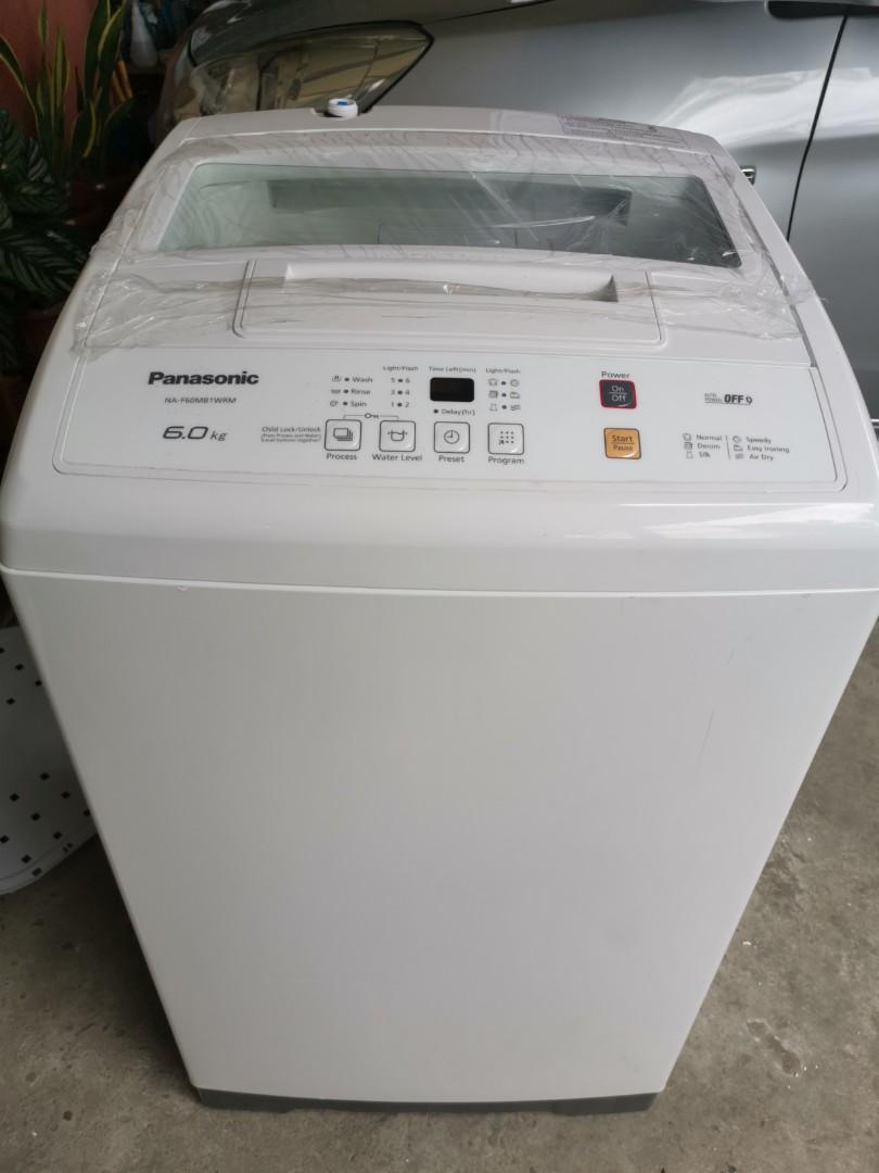 BRAND NEW Panasonic NAF60MB1WRM, TV & Home Appliances, Washing