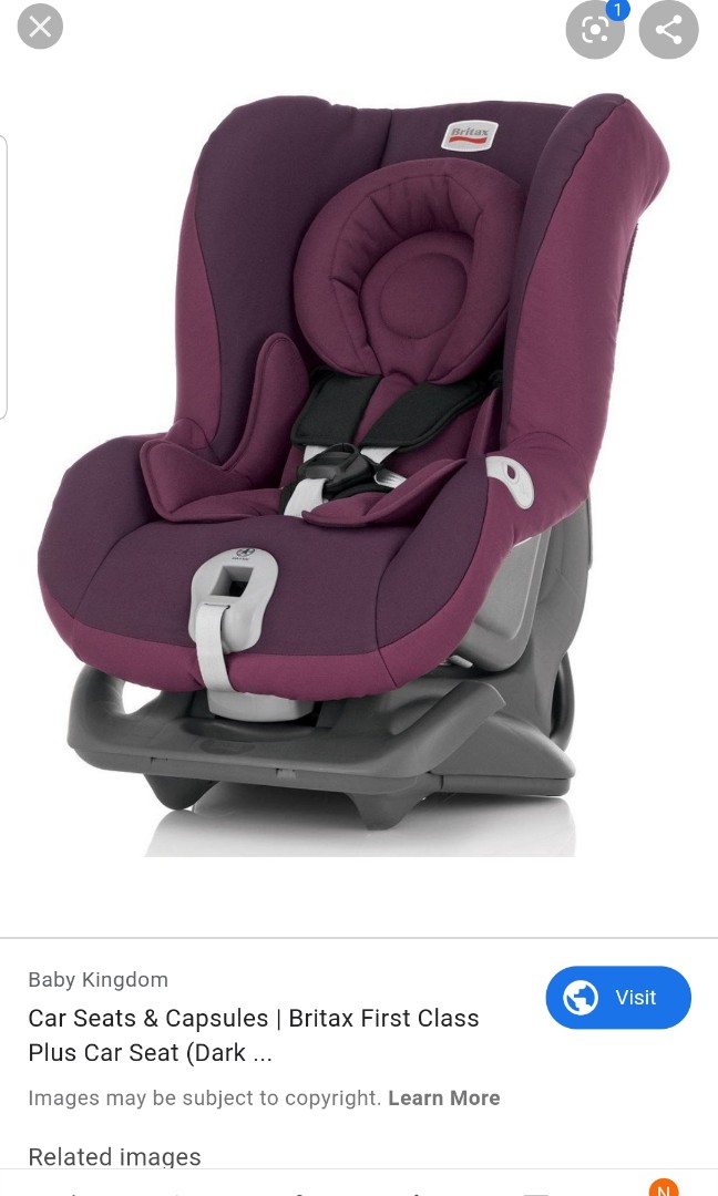 Britax First Class Plus Baby Car Seat, Britax Eclipse Car Seat Adjust Straps