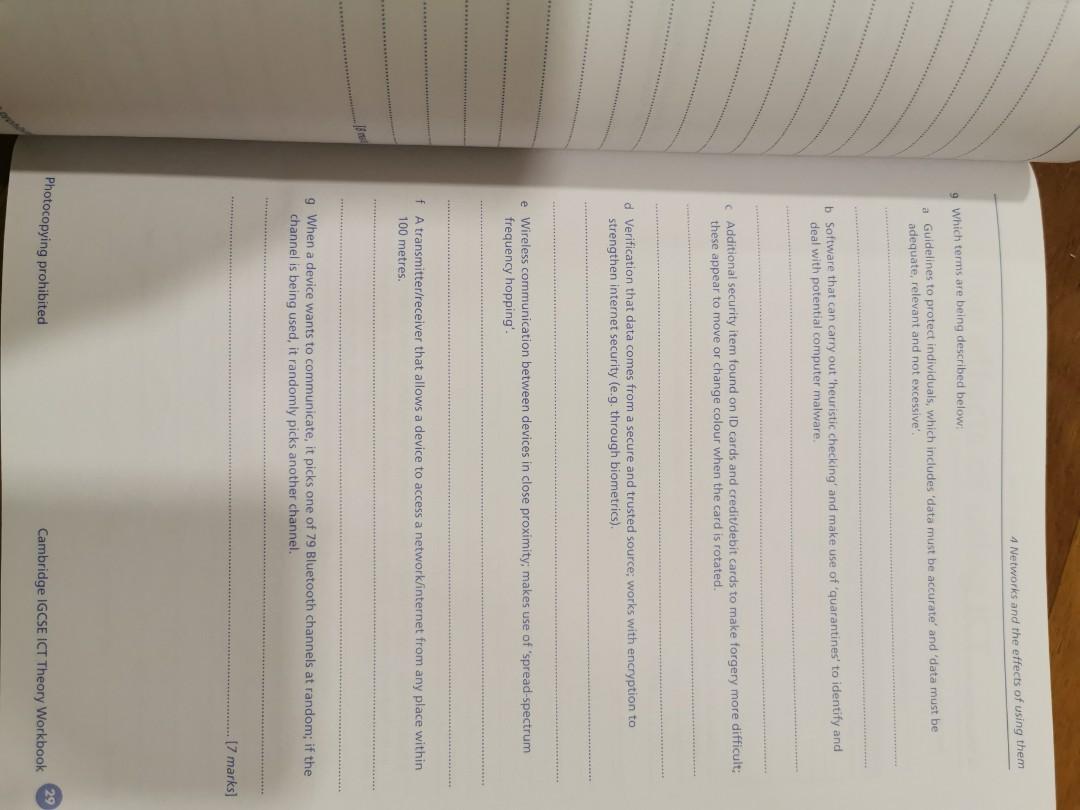 Cambridge igcse ict theory workbook hobbies toys books magazines