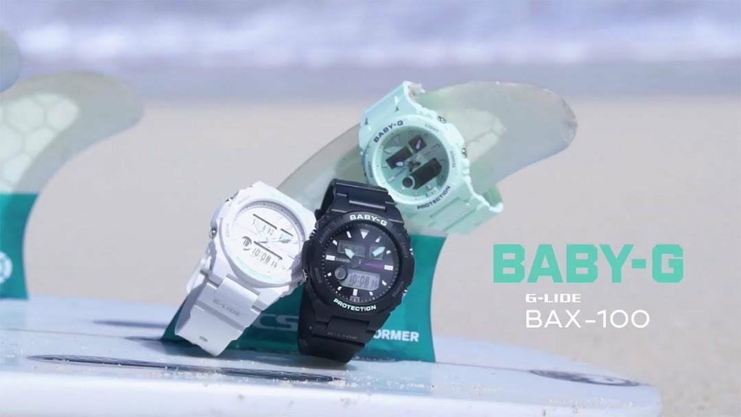 Casio Baby-G Bax-100-3A Watch, Women'S Fashion, Watches & Accessories,  Watches On Carousell
