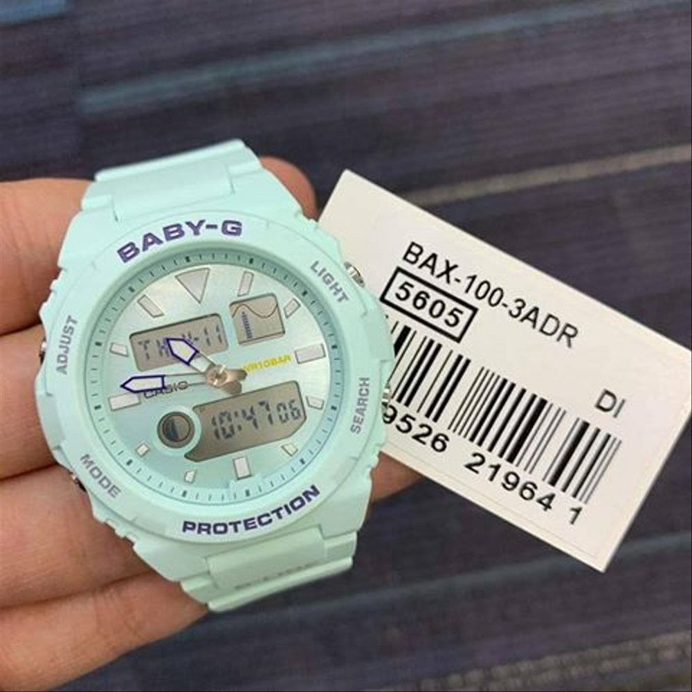 Casio Baby G BAX 100 3A watch Women s Fashion Watches