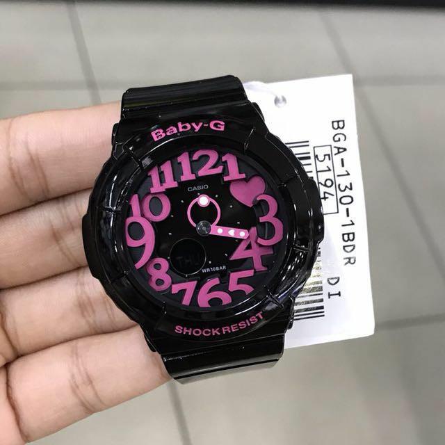 Casio Baby-G BGA-130-1B watch, Women's Fashion, Watches