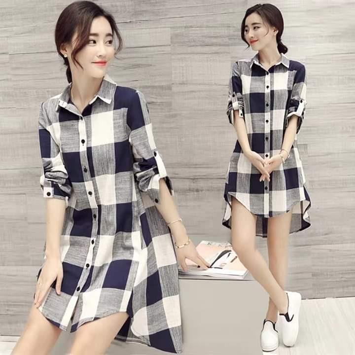 Checkered polo dress new arrivals