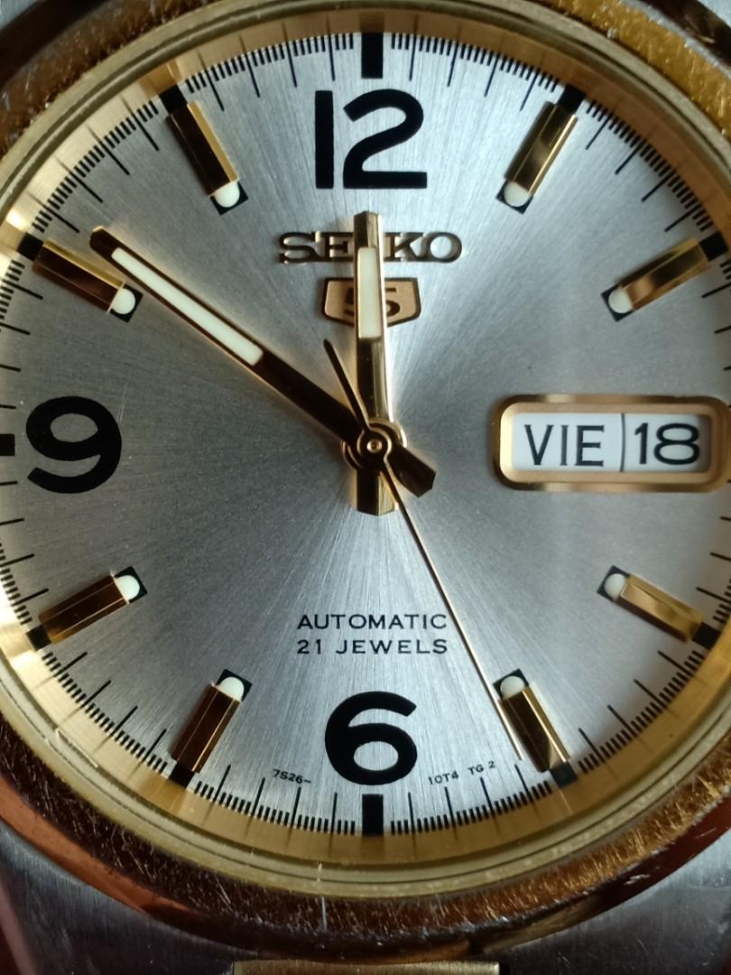 Collectors Watch Seiko 5 Nautilus 2 Tone Watch Luxury Watches On Carousell