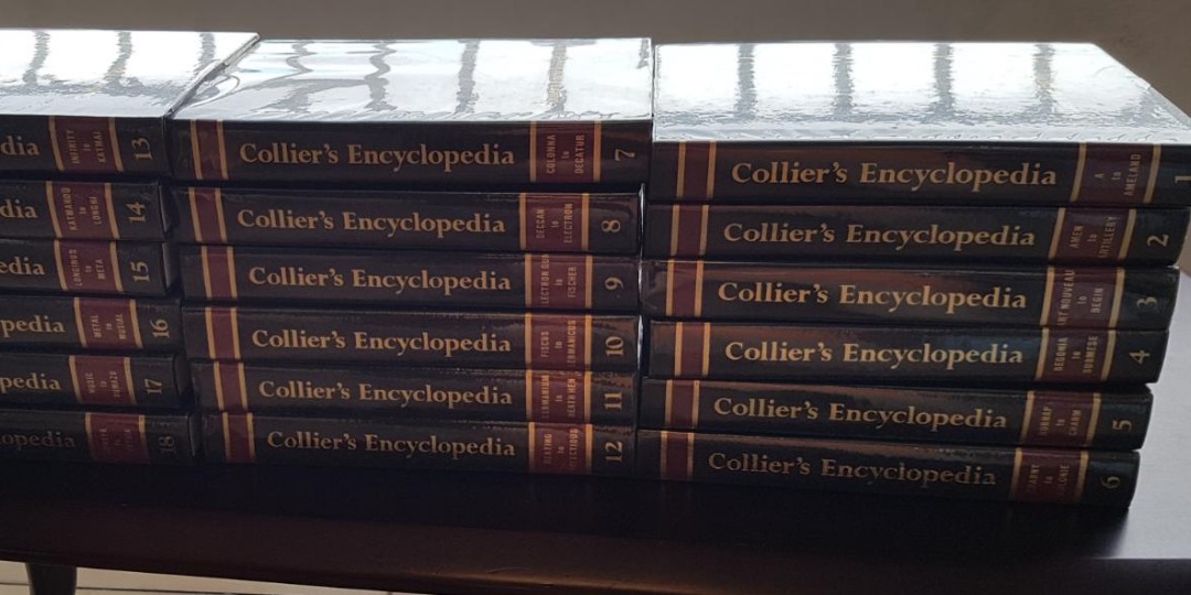 Collier's Encyclopedia, Hobbies & Toys, Books & Magazines, Fiction ...