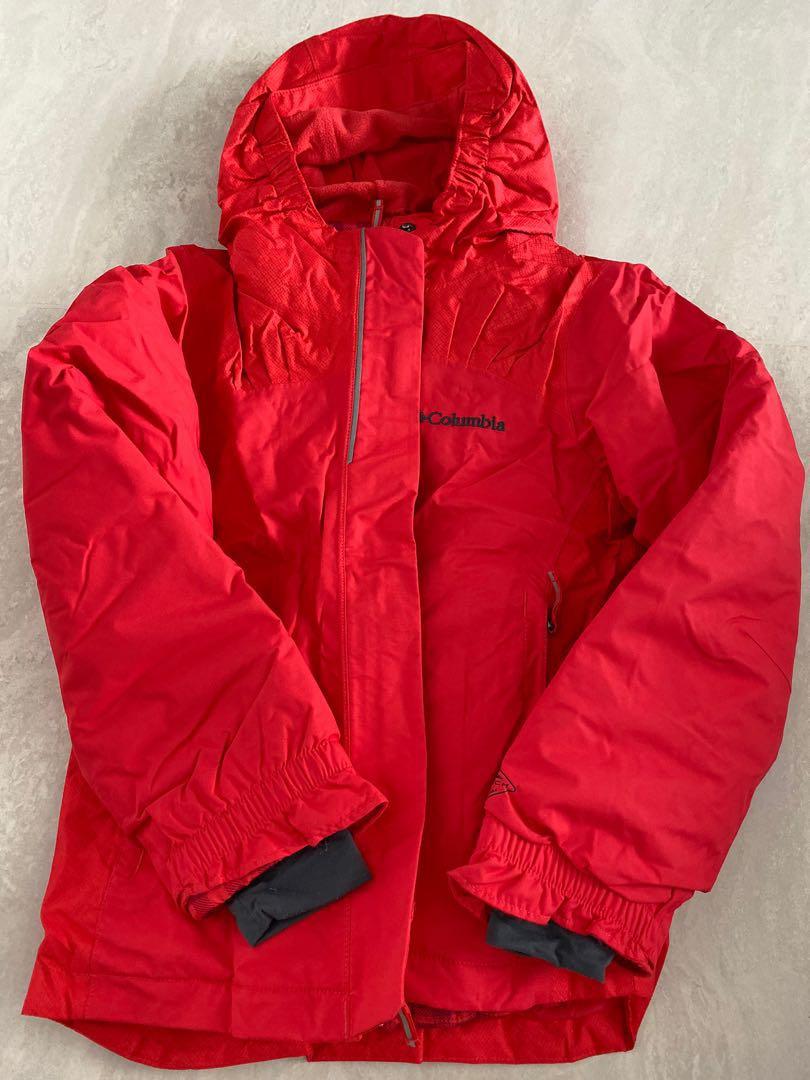 Red columbia sweater discount