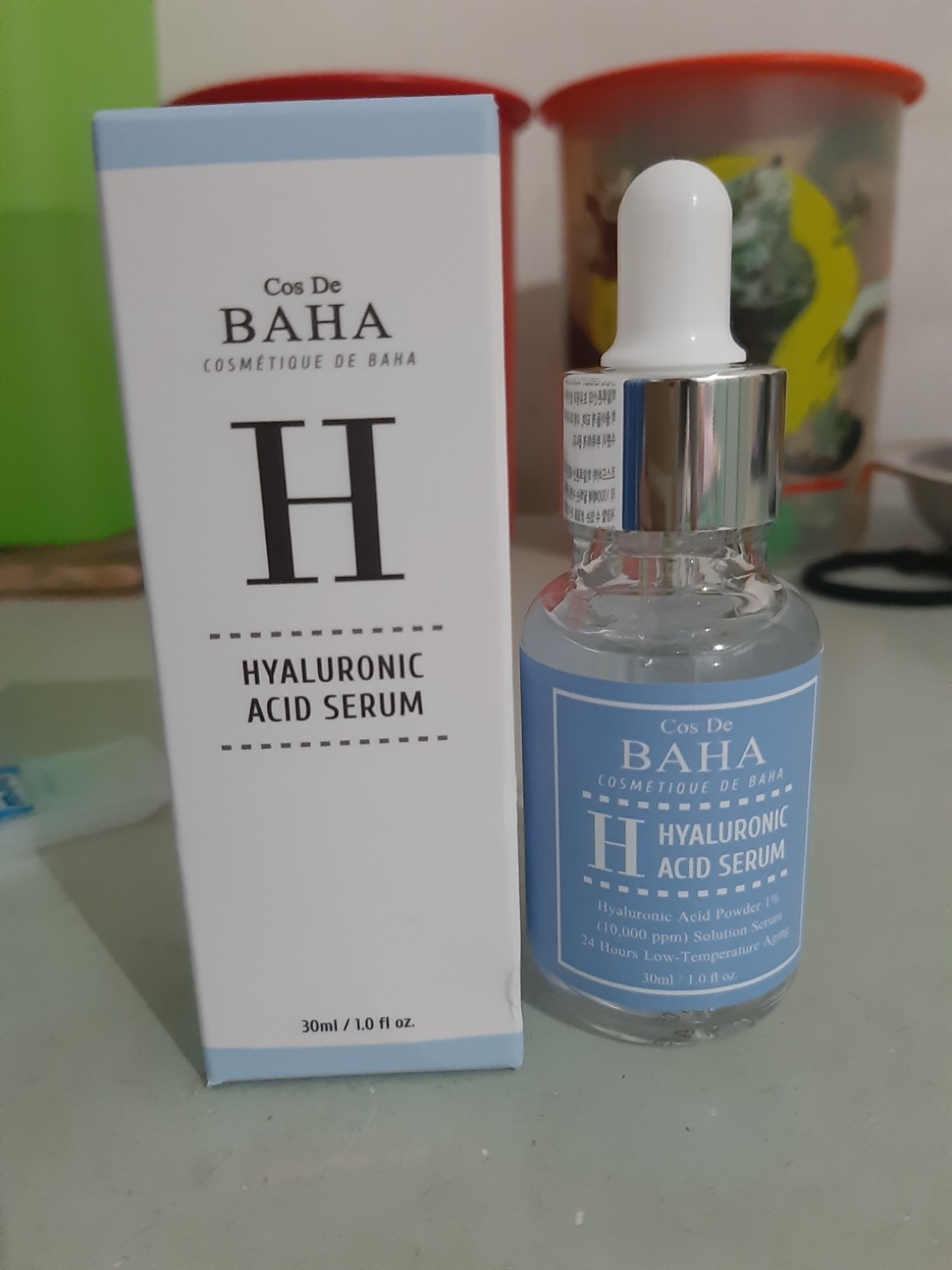 Cos de Baha hyaluronic acid serum, Kesehatan & Kecantikan, Kulit, Sabun ...