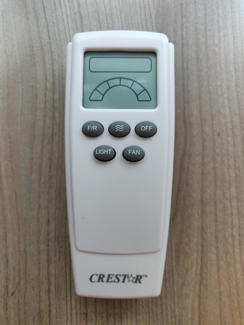 Crestar Ceiling Fan Remote Control, Furniture & Home Living, Lighting