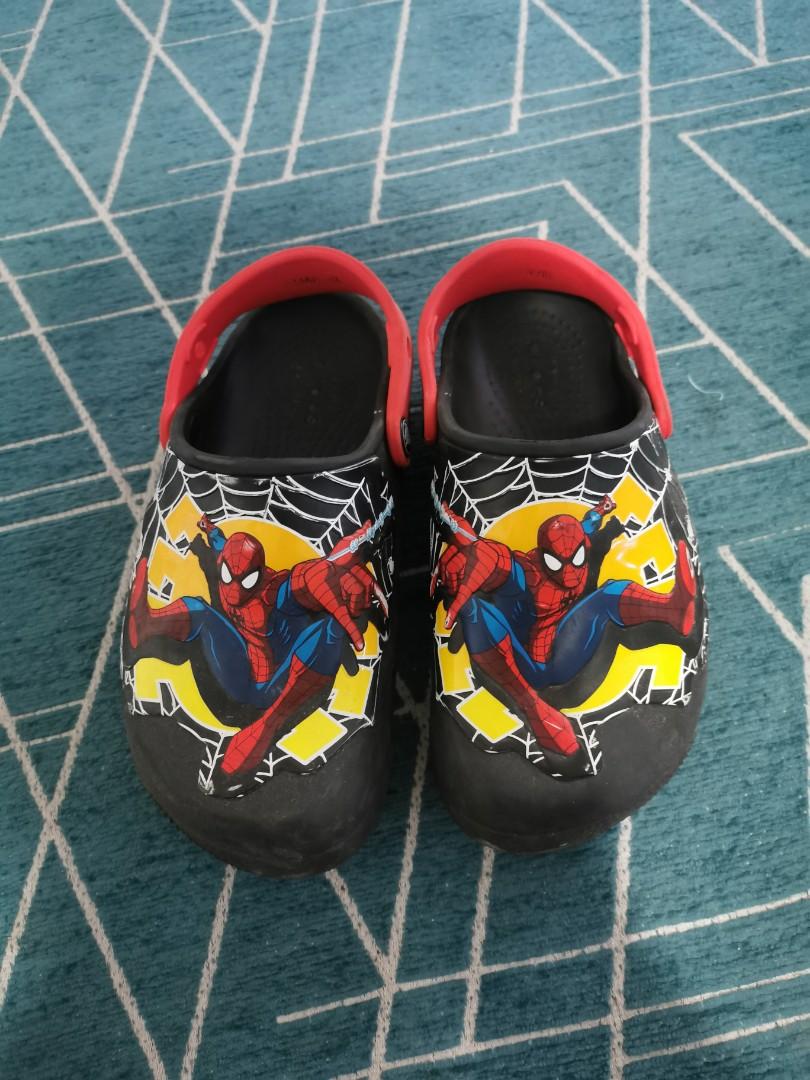 crocs spiderman marvel