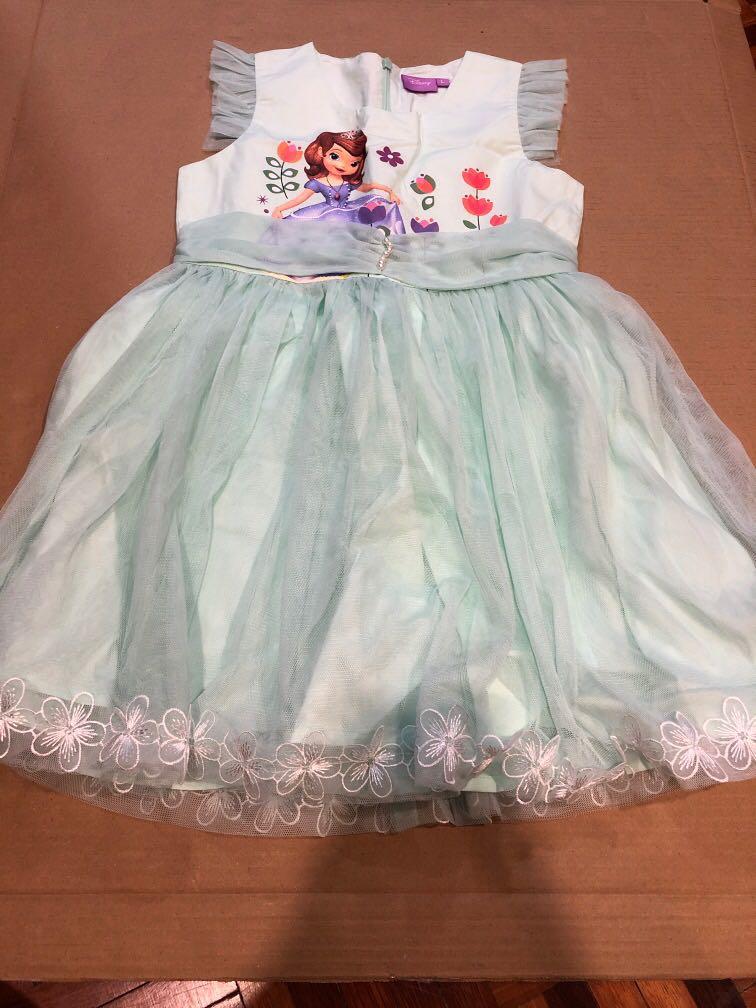 open lace back dress Princess Sofia Pink Costume for Kids - DIsney Junior Sofia the First