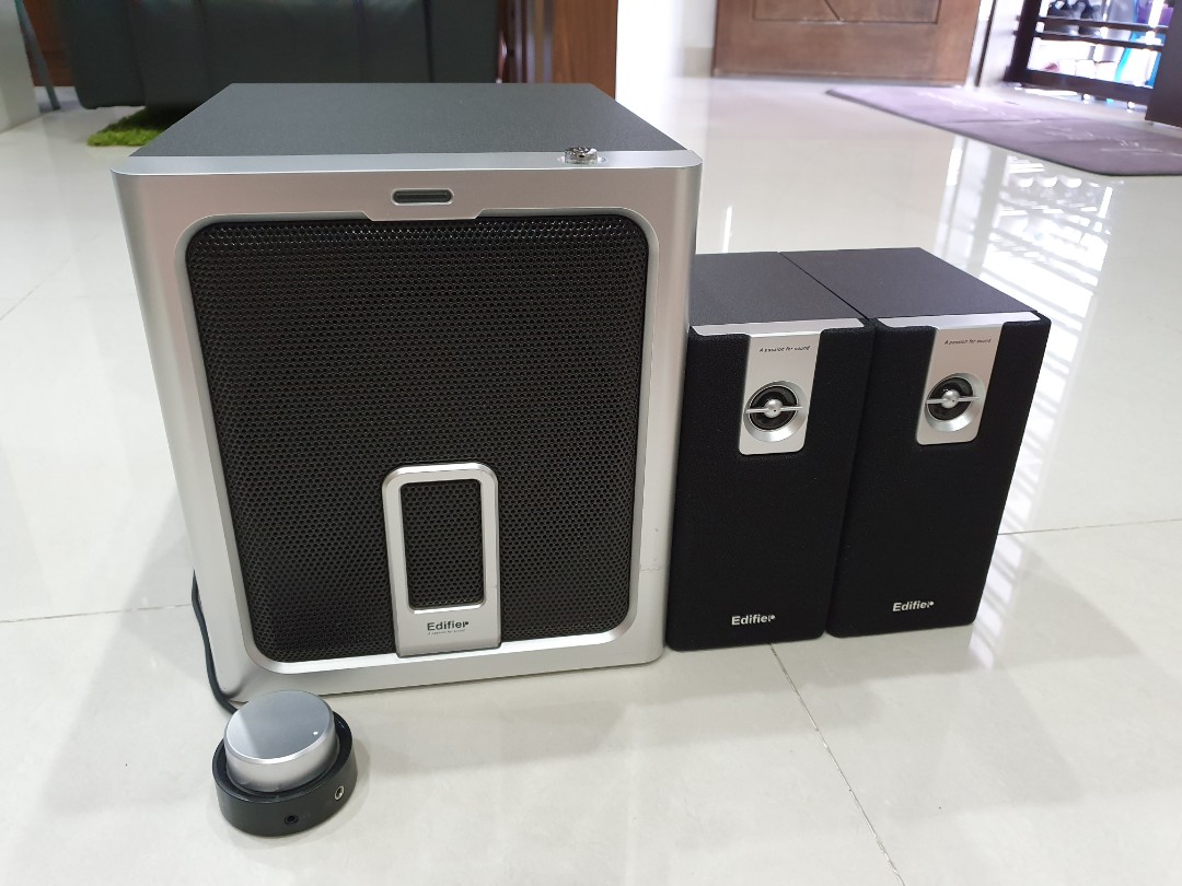 Edifier M3400 2.1 Multimedia Speaker, Computers & Tech, Parts ...