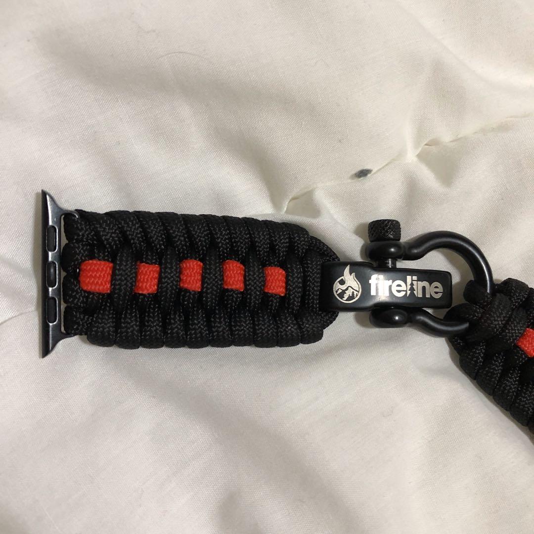 FIRELINE Paracord Watch Band for Apple Watch 42 44mm Men s Fashion Watches Accessories Jewelry on Carousell