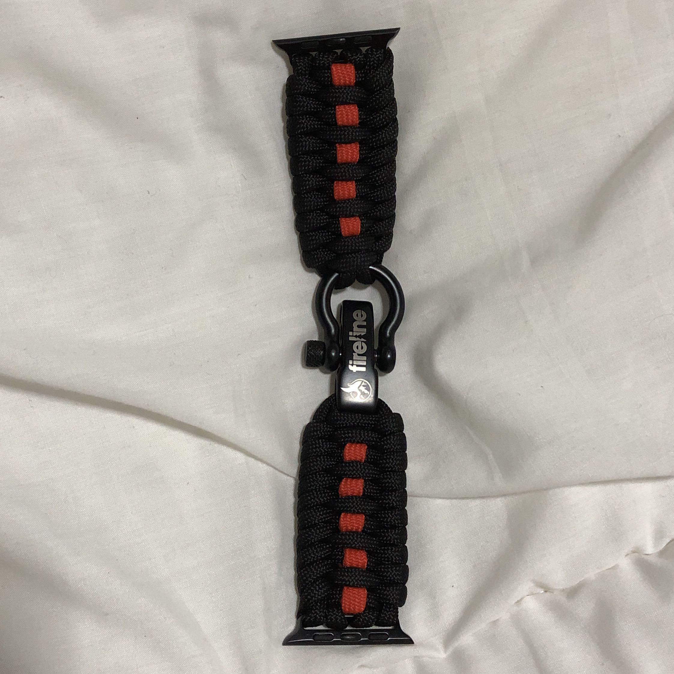 Fireline paracord watch band on sale