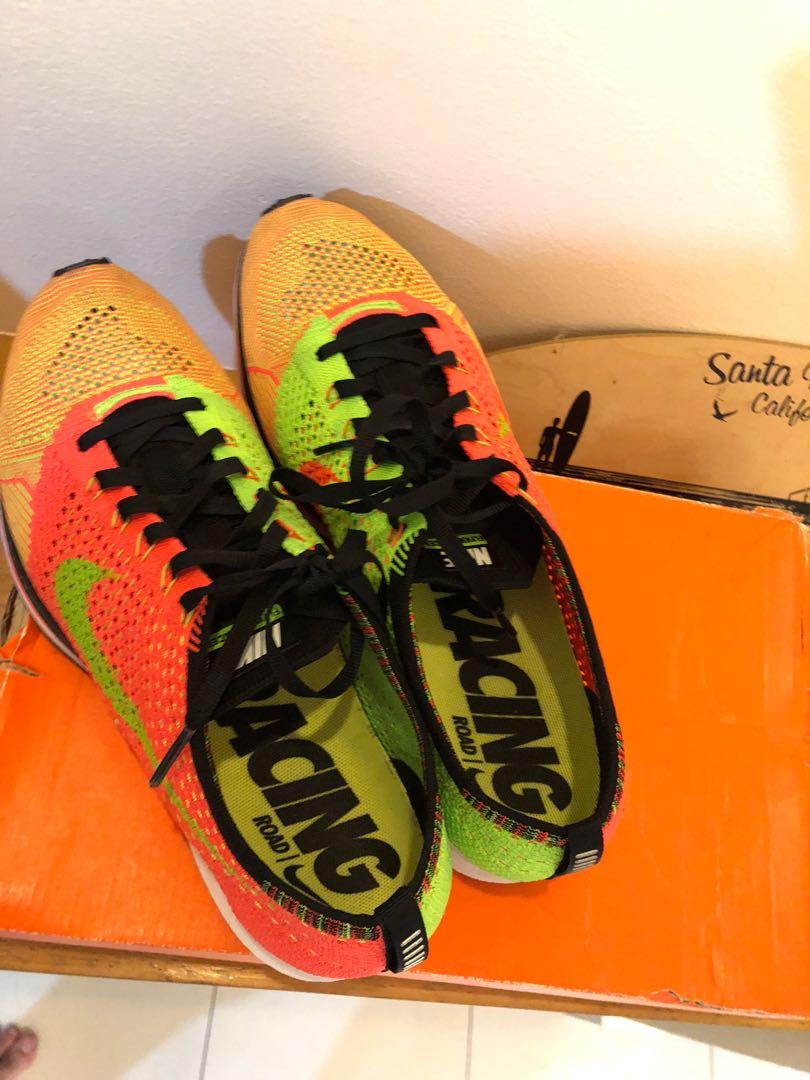 flyknit racer hyper punch