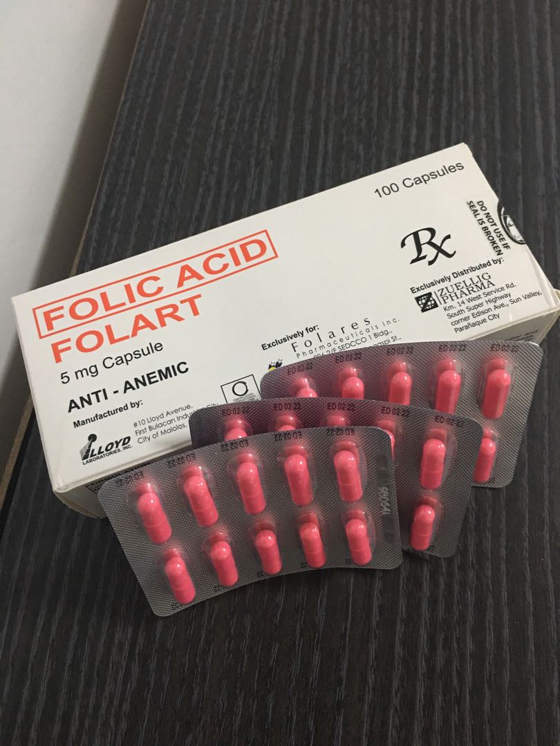 Folic Acid Folart 5mg On Carousell folic-acid-folart-5mg-on-carousell