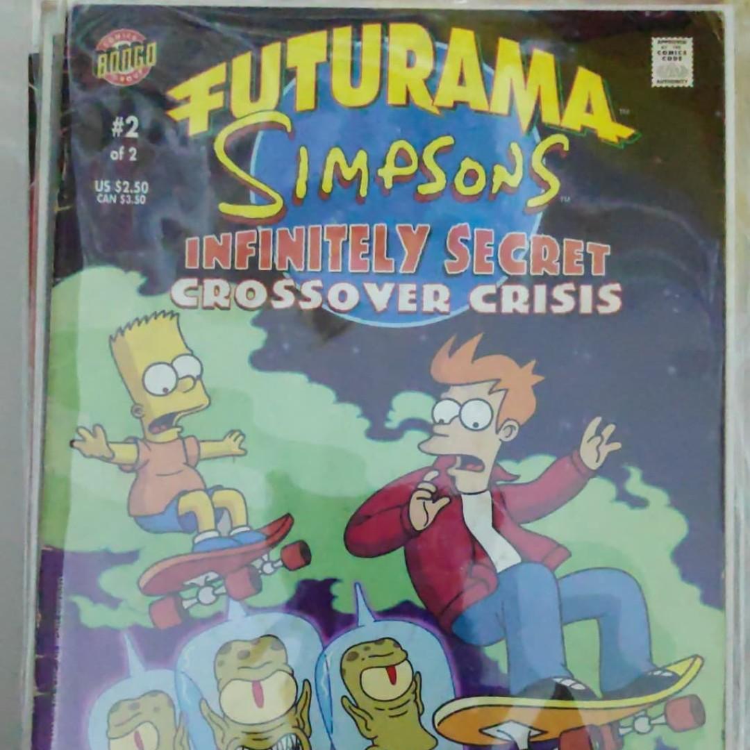 Futurama Simpsons Infinitely Secret Crossover Crisis – OADJ