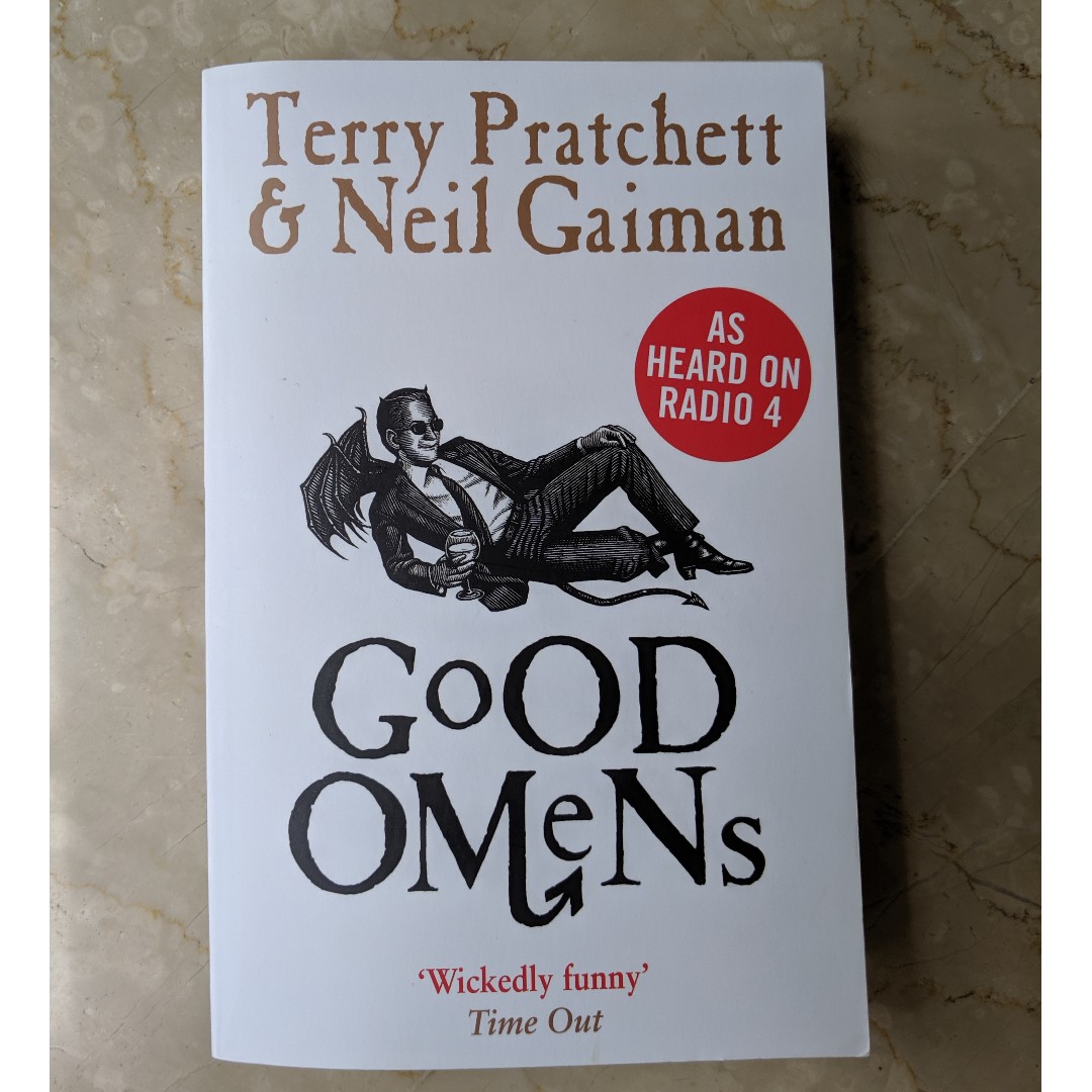 Good Omens By Terry Pratchett And Neil Gaiman Hobbies And Toys Books And Magazines Fiction 1668