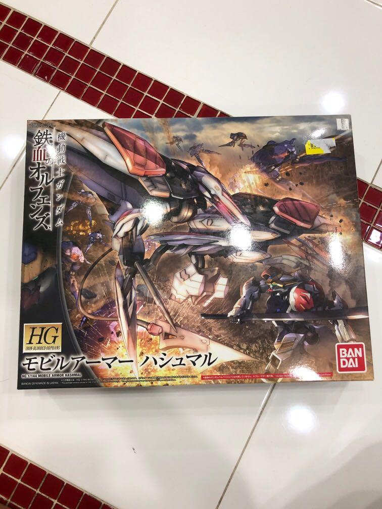 HG mobile armor Hashmal (gundam iron blooded orphans), Hobbies & Toys