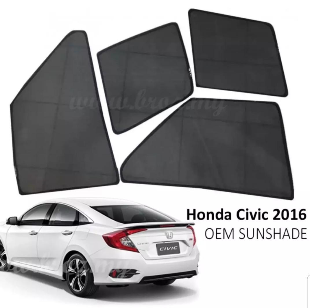Honda Civic 2016 Sunshade, Auto Accessories on Carousell