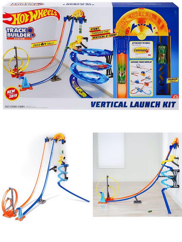 Hot Wheels Track Builder Vertical Launch Kit 2019 Hot Christmas Gift 