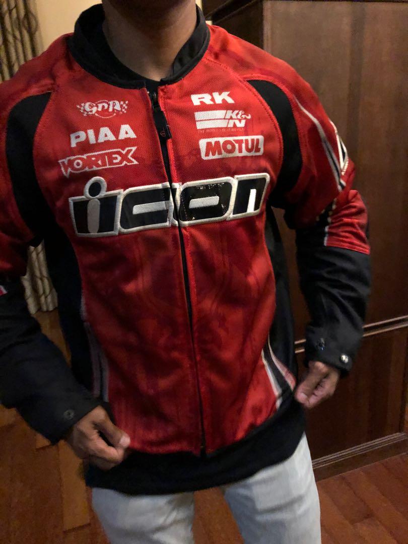 ICON MOTORSPORT HOOLIGAN 2 Mesh Jacket size M Motorbikes on Carousell