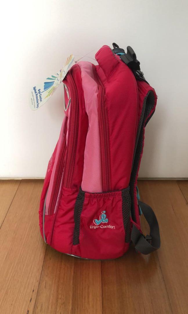 Impact Spinal Protection Backpack Pink, Women's Fashion