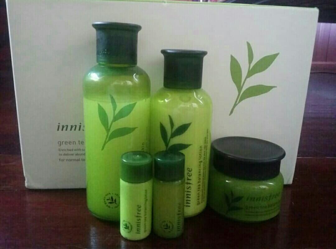 INNISFREE GREEN TEA SET, Beauty & Personal Care, Face, Face Care on