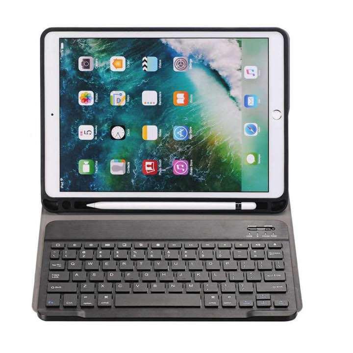 Ipad Pro 10 5 Case With Pencil Holder And Keyboard Mobile Phones Tablets Tablets On Carousell
