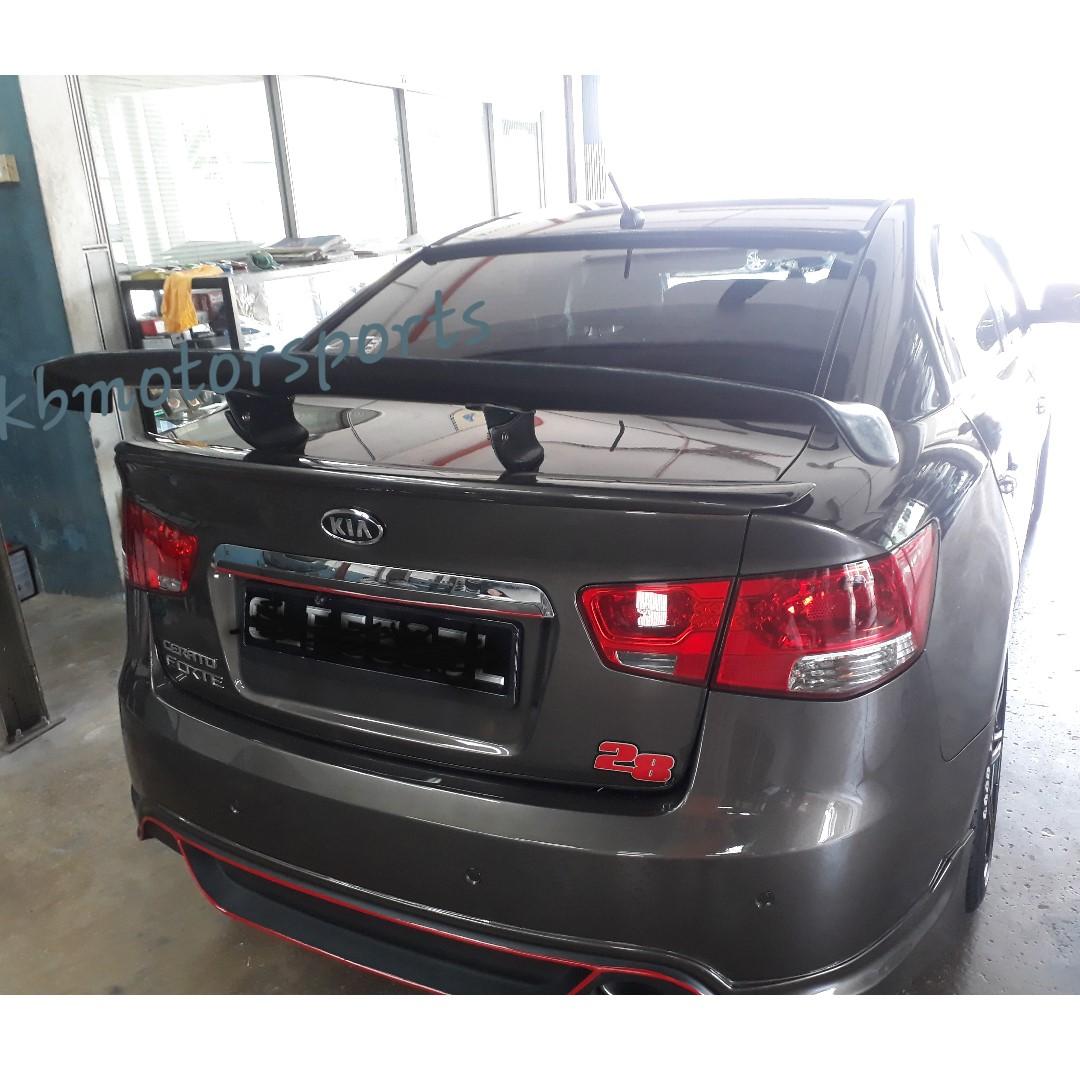 Kia Cerato Forte GTwing Spoiler, Car Accessories, Accessories on Carousell